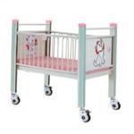 CE Single Crank Manual H58mm Hospital Baby Bed