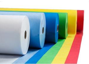 China Anti UV Hydrophilic Non Woven Fabric , Agriculture Non Woven Fabric Blue Color wholesale