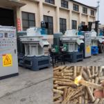 Commercial Biomass Pellet Line 1- 5TPH Rice Straw Pellet Making Machine
