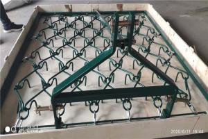 China Green Mounted Tractor Supply Drag Harrow Surf Preparation 3 Point Drag Harrow wholesale