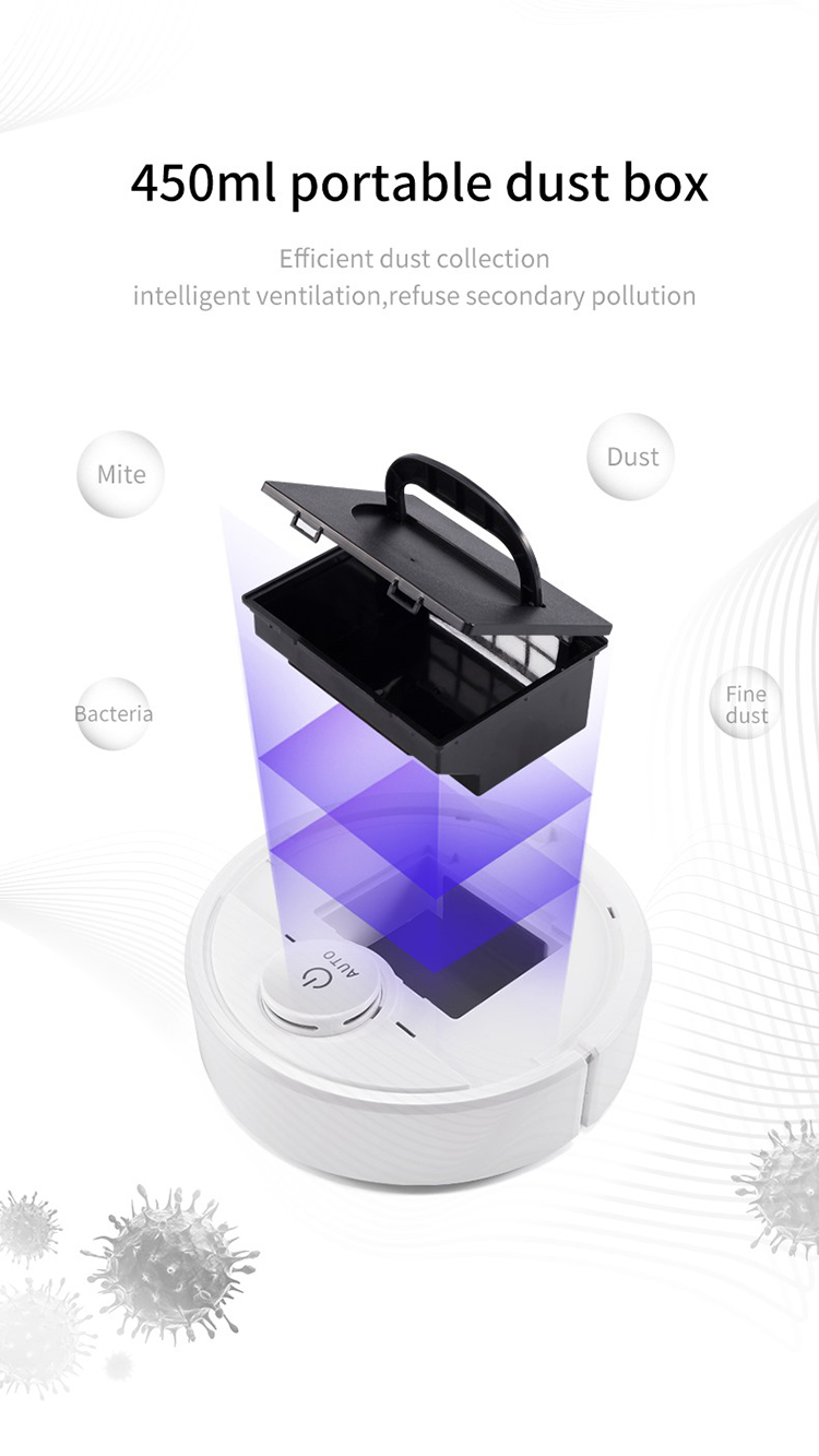 1499Pa Gyroscope Smart Sweeping Machine Intelligent Home Appliances