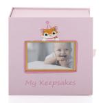 Biodegradable Custom DIY Storage Printing Paper Box Baby Pink Gift Set Newborn