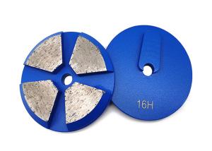 China 3 Inch Husqvarna Grinding Diamonds 8mm Height 4 Segments Heat Resistant wholesale