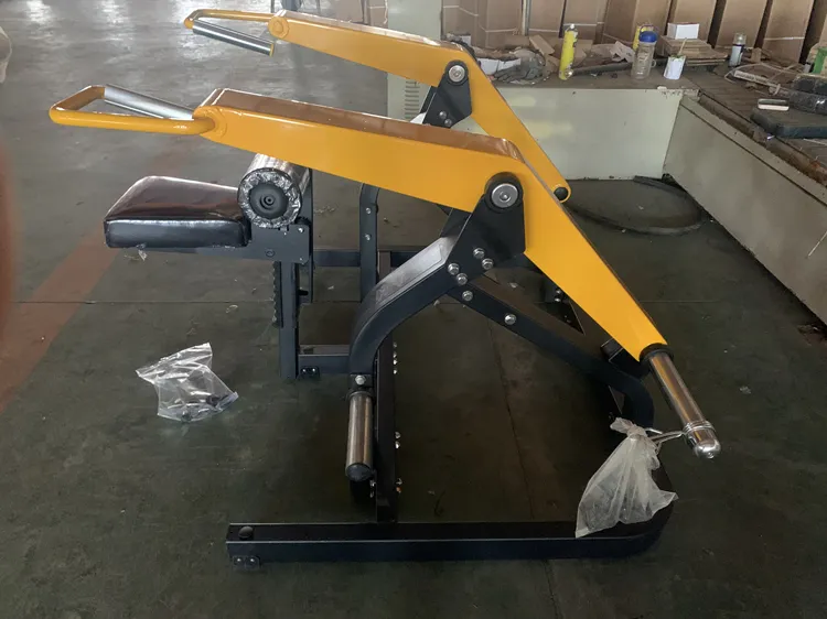 Strength Training Seated Tricep Press Machine Plate Loaded Fitness Equipment