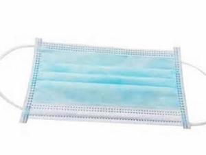 China Anti Dust Disposable Non Woven Face Mask Blue Color Help Limit Germs Spread wholesale