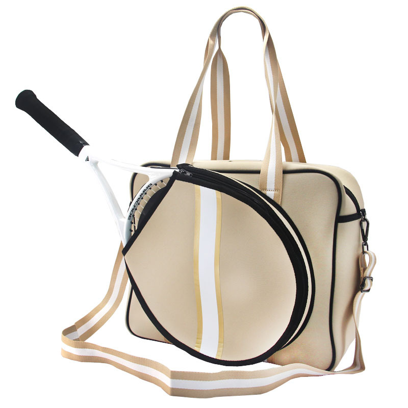 Diving material Gym Bags Men Women Training Fitness Travel Handbag Yoga Mat Sport Bag with shoes Compartment