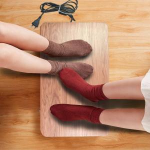 China Hot Selling Effortless Comfort Electric Foot Warmer Stool With Graphene Heating Ergonomic Design wholesale