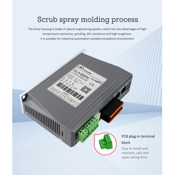 Lichuan DC Closed Loop Stepper Motor Drivers Kit 2.8N.m 2 Phase Nema24 DC24V~48V 4.5A 1000PPR