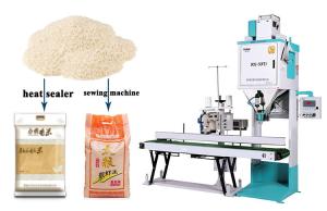 China Soya Rice Weighing Coffee Beans Packaging Machine 240 Bags / H 50kg CCPTI wholesale
