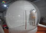 Clear People Inside Inflatable Snow Balls For Advertisement 210D Nylon Material