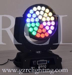 China Dj Stage Lights,18w Rgbwa Uv Led Moving Head Wash Light With Zoom lights wholesale