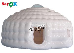 China Inflatable Tent Dome 4.6m 15ft Airtight Outdoor Party Dome Inflatable Yurt Tent wholesale