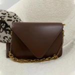 Thick Chain PU Shoulder Bag 26cm Vintage Envelope Bag