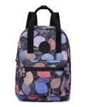 Comfortabe Ladies Carry On Backpack Trendy Print Large Weekend Travel Backpack