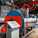 Automatic 1 to 20 ton Natural Gas LPG Diesel Oil Fired Industrial Steam Boiler