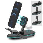 Portable 15W Wireless Charger Station Fast Magnetic Charging For IPhone