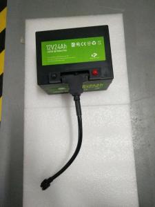 China OEM 12V24Ah Rechargeable LiFePO4 Golf Trolley Battery wholesale