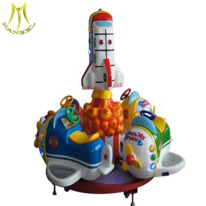 China Hansel outdoor machines for adults and kids coin operated mini carousel for sale wholesale