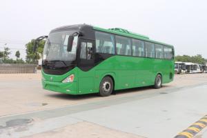 China Green Used Coach Bus Diesel 49 Seat Long Tour Bus LHD Equipped A / C Very New 2018 Year wholesale