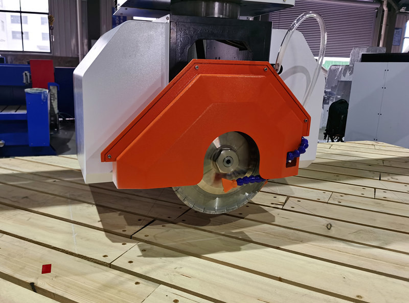 Stone CNC Router Multifunctional Granite Marble Cutting Machine 5 Axis CNC Bridge Saw Stone Cutting Machine