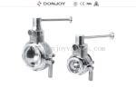 Solid State Particle 2" Hygienic Aeration Butterfly Valve
