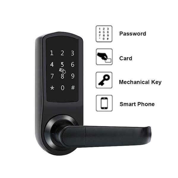 Electronic Keypad Deadbolt Door Lock 48mm Thickness 0.1S Keyless