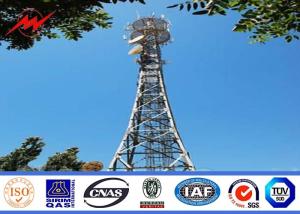 China High Voltage Galvanized Steel Electric Monopole Telecommunication Tower wholesale