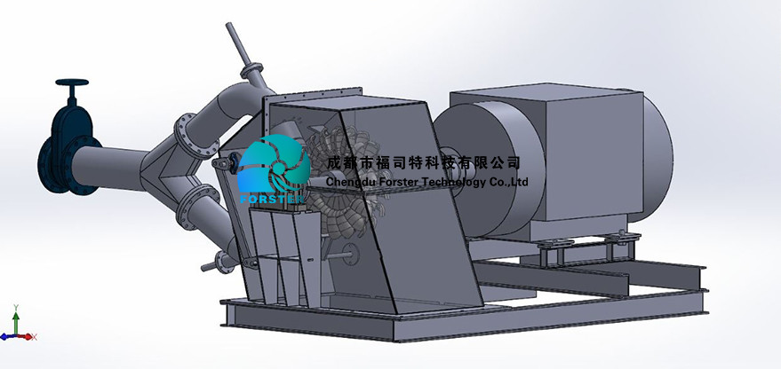 Mini Hydro Power Turbine 30kw To 250kw With Jet Turbine Engine