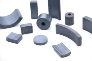 China Circular Arc Sintered Hard Permanent Magnet Ferrite For Inverter Motor W019D wholesale
