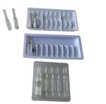10ml White Plastic Ampoule Vial Medicine Packaging Tray Medical Plastic