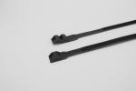 9*260mm hot sale black 94v-2 double locking cable ties