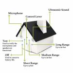 Electric Outside Ultrasonic Dog Bark Control Collar Csb12 For Dog