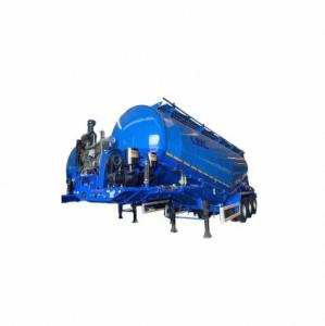 China Heavy-Duty Freight Truck Powder Tanker Truck for 3-Axis Bulk Transport Semi-Trailer wholesale