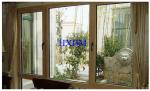 Strong Frame Double Glass Aluminium Clad Timber Windows Waterproof