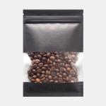 Black White Small k Packaging Bag Snack Nuts Beans Brown Kraft Paper