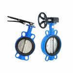 Seris 13 Wafer Type DI Butterfly Valve Lever Opreation