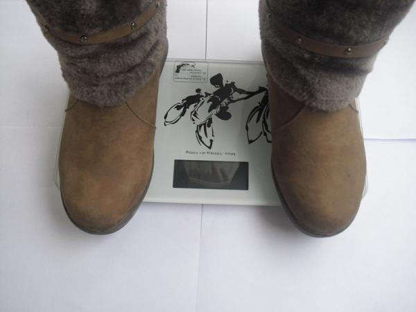 Tempered safety plate glass platform, LCD display Travel Weighing Scales