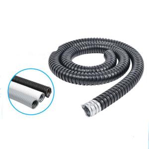 China Electric Cable Wire Protection Flexible Metal Conduit With Activity Bending 10°-30° And Flange Connection wholesale