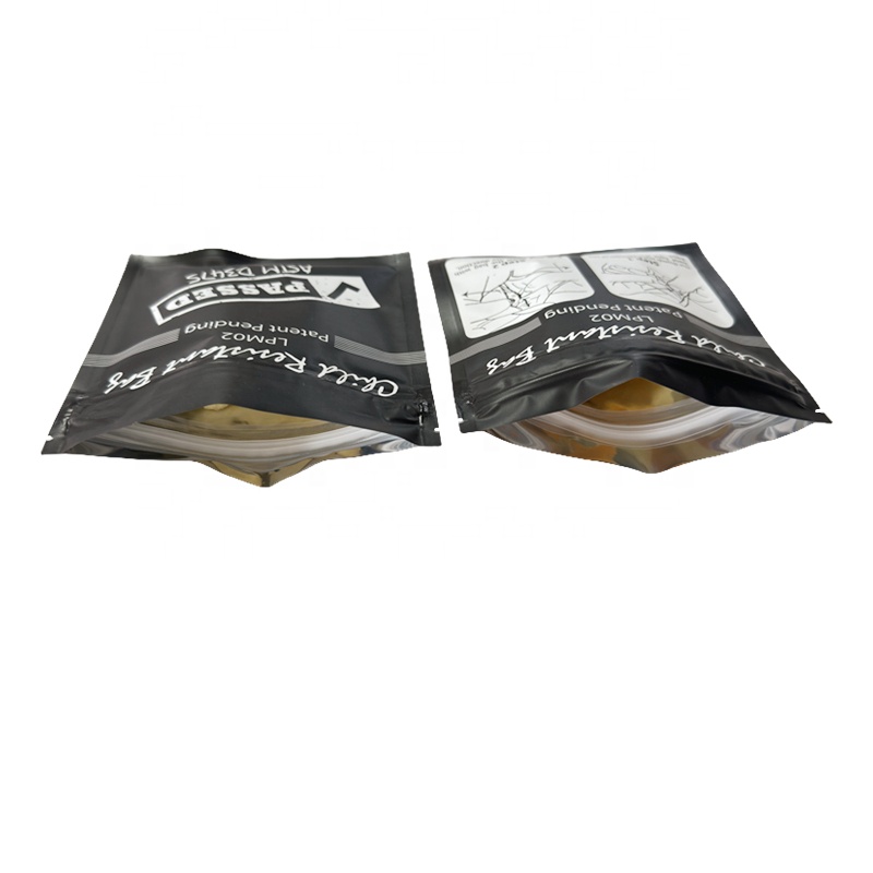 Soft Touch Material Dry Flower Packaging Ziplock Mylar Foil Bags 3.5g 7g