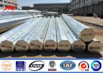 Electrical Steel Power Transmission Tower Pole Tubular 16m AWS D1.1