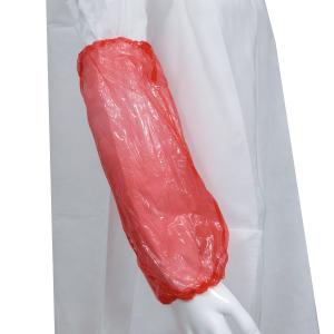 China Kitchen Handmade Plastic PE Disposable Oversleeves Odorless Waterproof wholesale