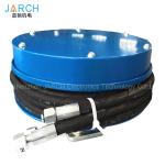 Oil Fuel Retractable Hose Reel High Pressure 3-hose For Construction Machinery