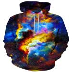 Men's Hoodie Long Sleeve 3D Print Drawstring Casual Fashion Pullover Sweatshirt
