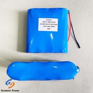 China Long Cycle Life 15AH 12V LiFePO4 Battery Pack 32140 4S1P For Explosion Proof Product on sale