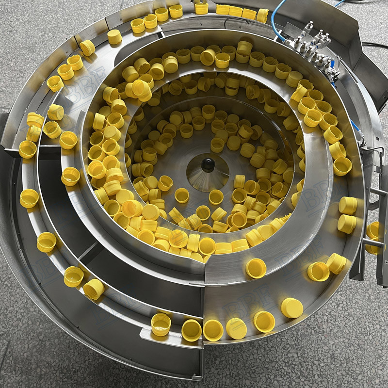OEM Cap Bowl Feeder Vibration Bowl Feeder For Assemble Line Production