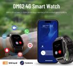 4g Sim Card Smart Watch DM62 SmartWatch 2.13Inch Amoled Display Android RAM 2GB