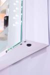 Stainless Steel Backlit Bathroom Mirror Cabinet / Bathroom Wall Cabinet
