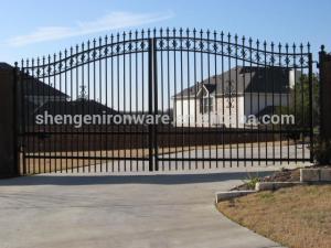 China wrought iron fence wholesale
