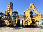 Wheeled Mini Payloader 2.5 Ton Backhoe Digger Excavator 4X4 Retroexcavadoras