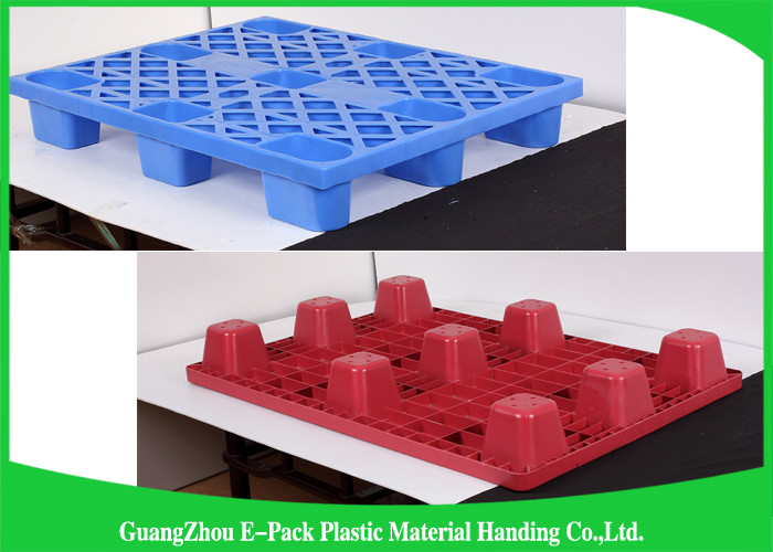 1200*1000mm Export Blue Economical Nestable Plastic Pallets Easy Stacking Long Service Life